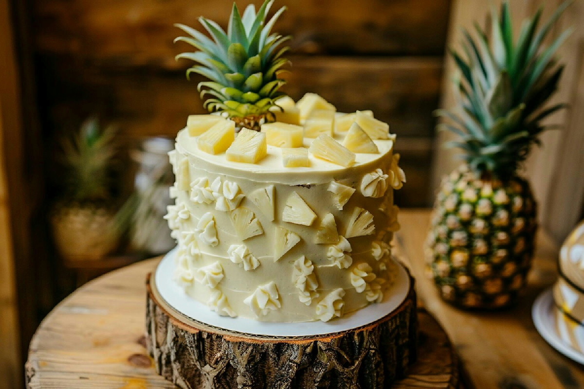 Torta all'ananas