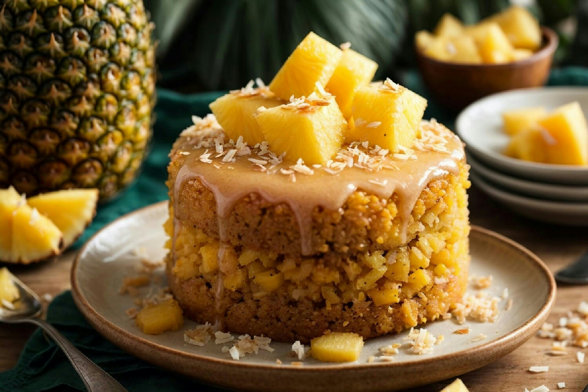 Torta all'ananas
